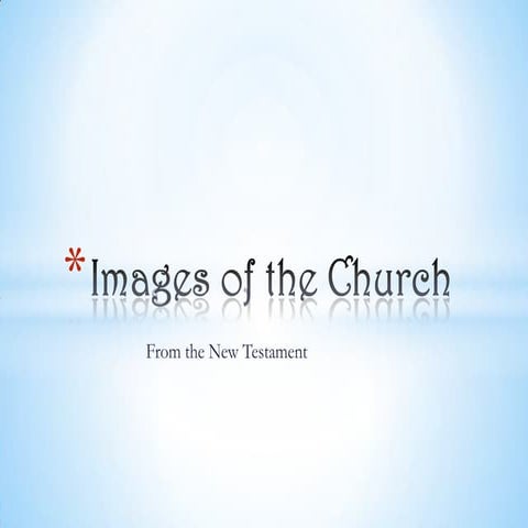 Images of the church