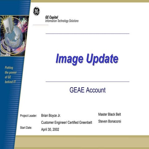 Image Update Six Sigma Case Study