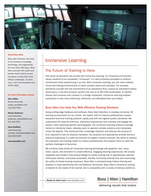Immersive Learning: The Future of Training is Here