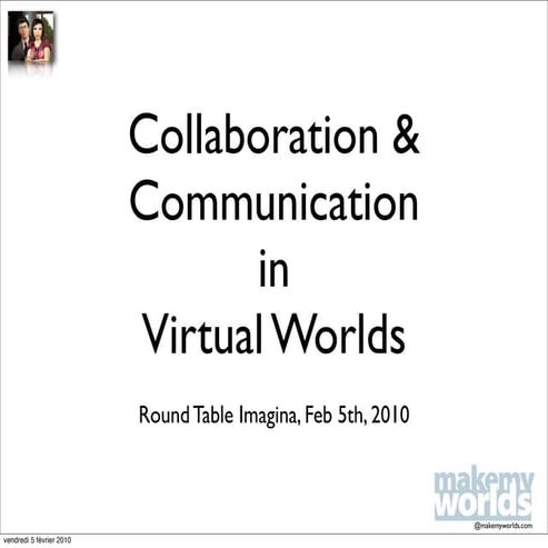 Imagina Round Table MakeMyWorlds
