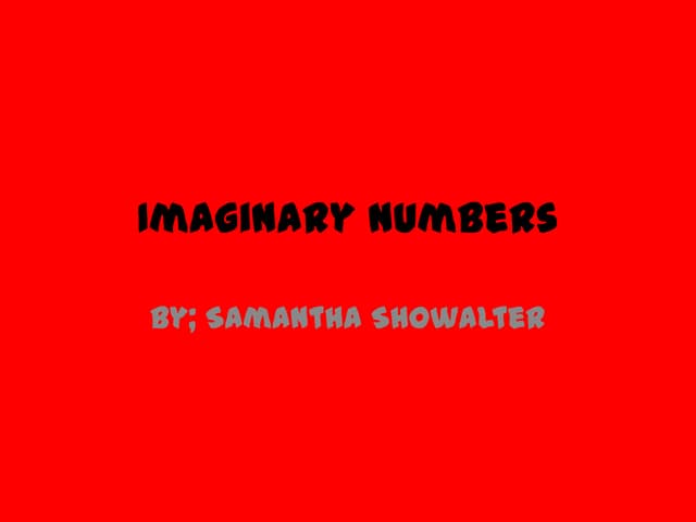 imaginary-numbers-ppt
