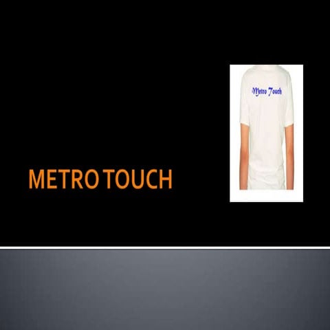 Imaginary product Metro Touch