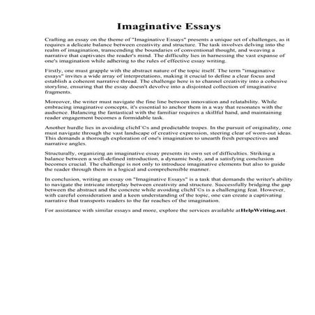 Imaginative Essays.pdf