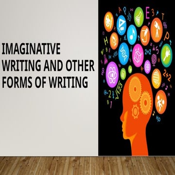 Exploring Imaginative Writing: Creative Processes and Genres | PPTX