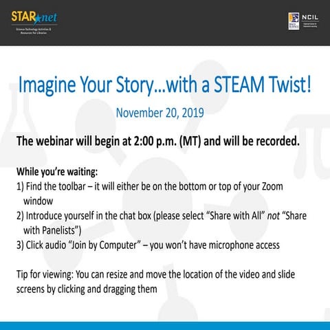 Imagine Your Story... with a STEAM Twist!
