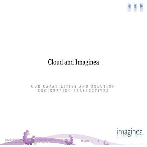 Imaginea Cloud Offerings