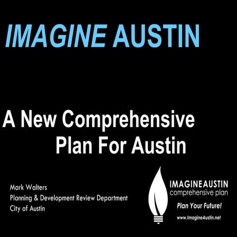Imagine Austin Preferred Growth Scenario (components) | PPT