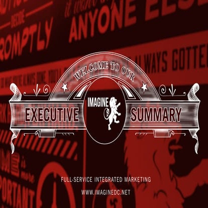 Imagine Executive Summary