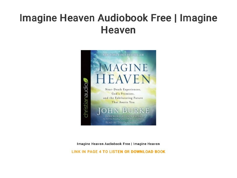 Imagine Heaven Audiobook Free Imagine Heaven