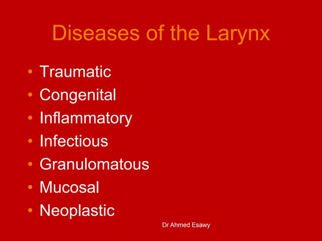 Larynx Imaging 3rd  part laryngeal ...