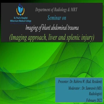 Imaging of blunt abdominal trauma.pptx