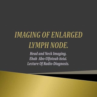 Imaging of enlarged lymph node