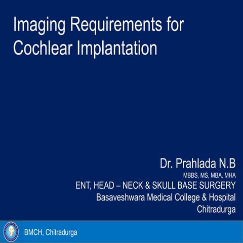 Imaging requirements for cochlear implantation