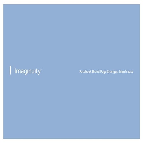 Facebook Timeline for Business Pages