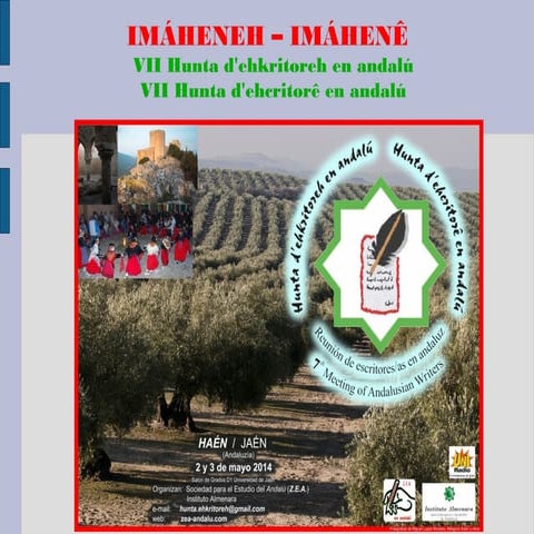 Imáheneh VII Hunta d'ehkritoreh en andalú