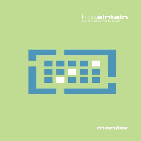 i-Maintain information
