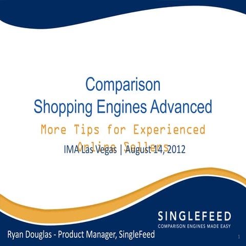 Comparison Search Engines Advanced: More Tips for Experienced Online Sellers
