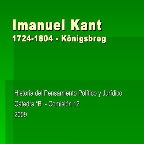 Imanuel Kant