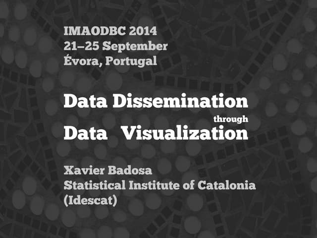 Data Dissemination through Data Vis...