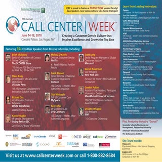 11th Annual Call Center Week