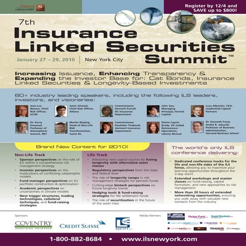 7th Insurance Linked Securities Summit