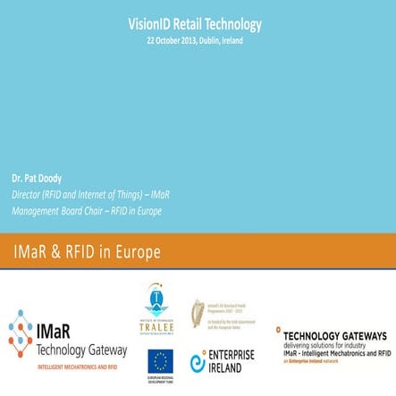 IMaR & RFID in Europe