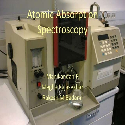 Atomic Absorption Spectroscopy (AAS)