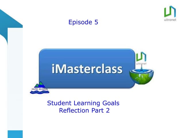I masterclasses episode 5