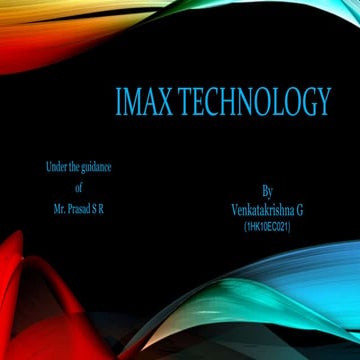 Imax technology 