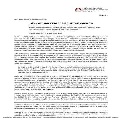 PM pre reads for the product manager framework