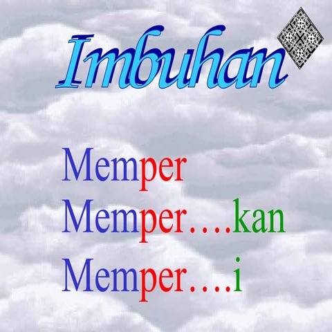 Imbuhan awalan mempe r 