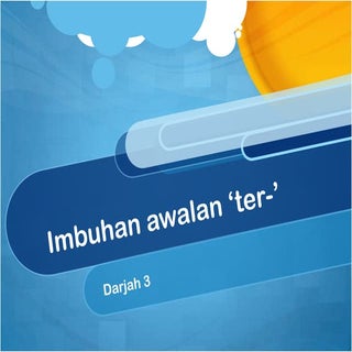Imbuhan awalan 'ter '