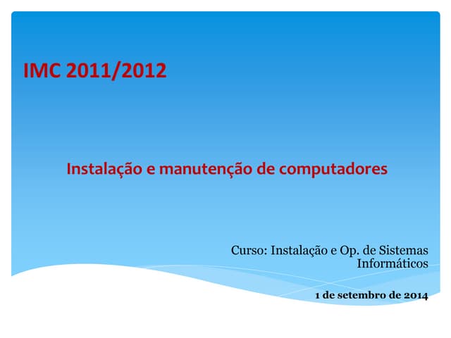 Imc 2-hardwareesoftware