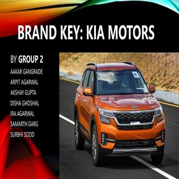 Brand Key: Kia Motors