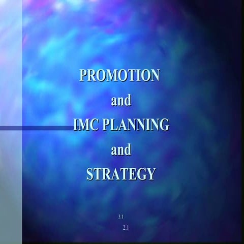 Imc Planning & Strategy