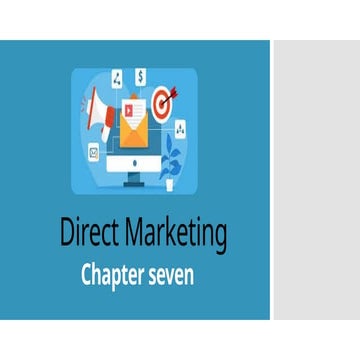 IMC 7 Direct Marketing and social marketing - Copy.pptx