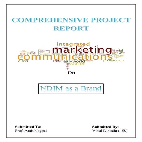 NDIM as a Brand