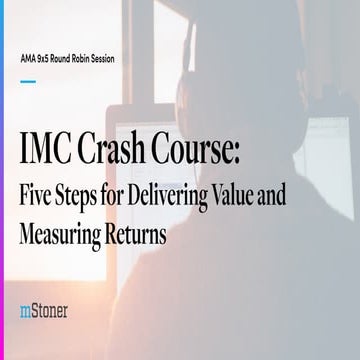 IMC Crash Course