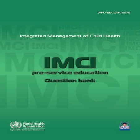 IMCI cases.pdfhealth educationimci health | PDF