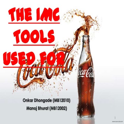IMC of Coca Cola