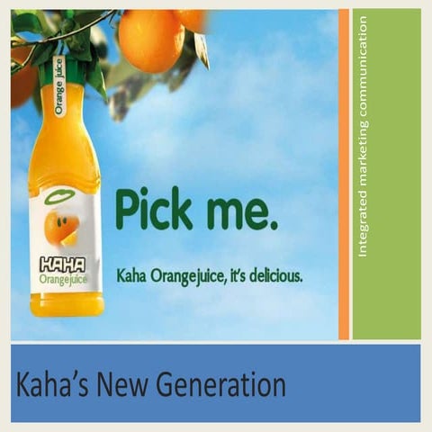 Integrated marketing commuinication plan an IMC plan 