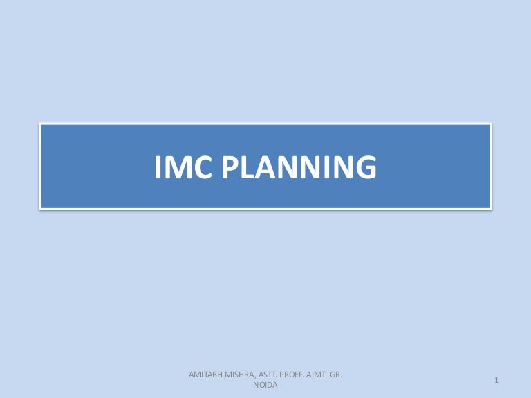 Imc Planning Examples – What Is IMC? Integrated Marketing ...
