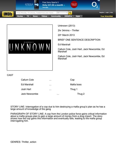 Imdb blank template jack