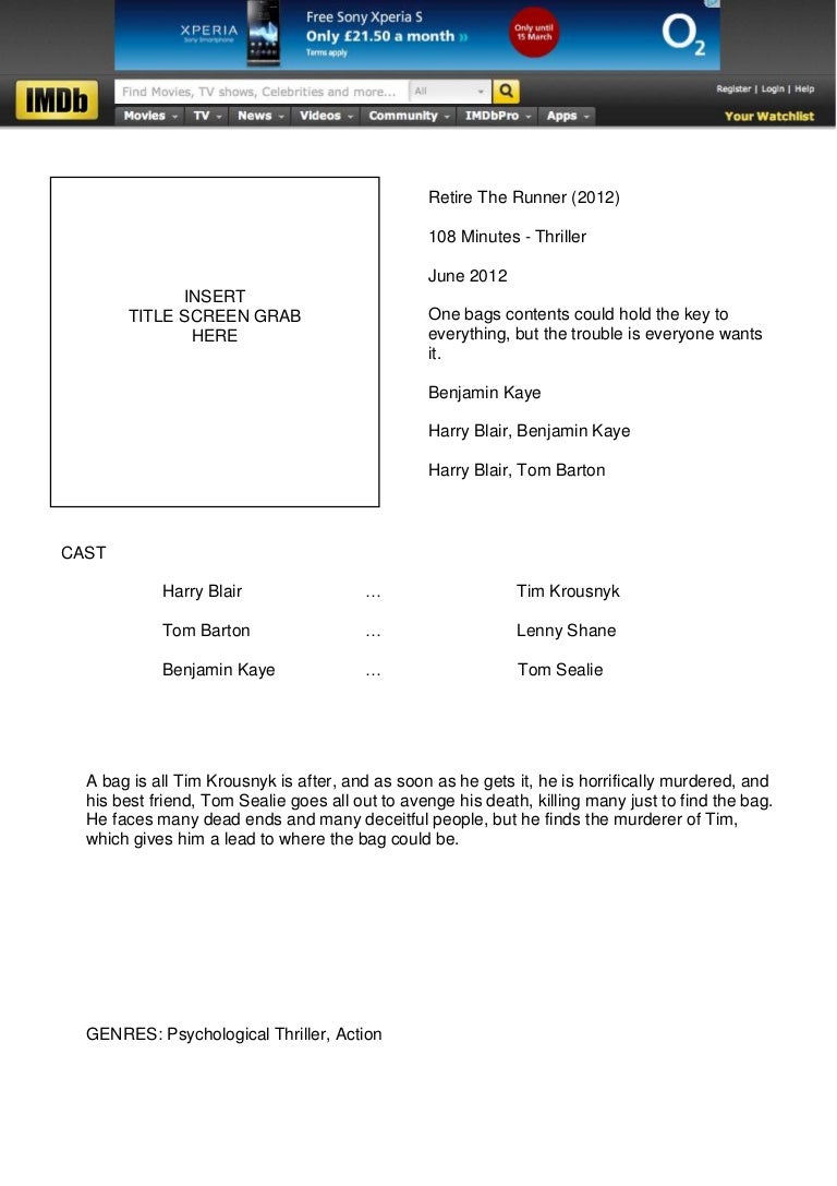 Imdb template