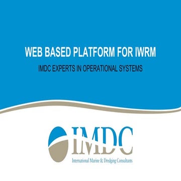 Real time decision support system in reserrvoir and flood management ...