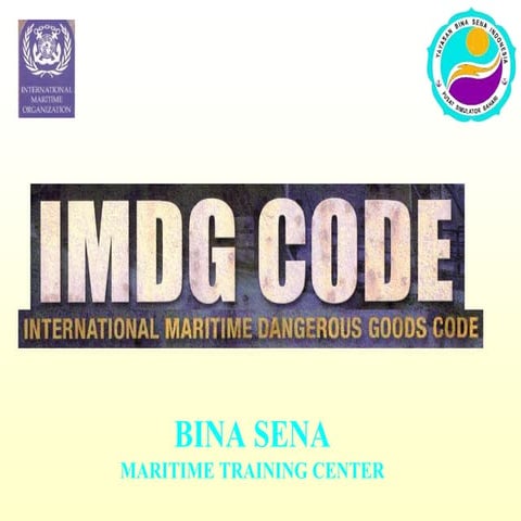 INTERNATIONAL MARITIME DANGEROUS GOODS CODE 2024 PDF visual data 4