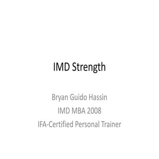 Strength Training for Executives