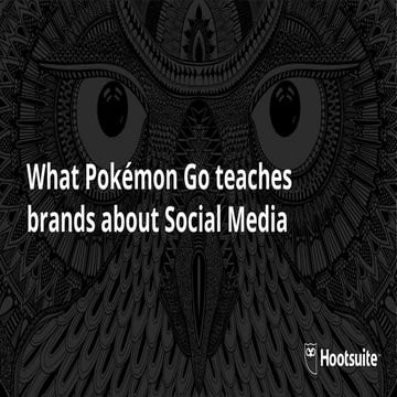 What Pokémon Go teaches  brands about Social Media