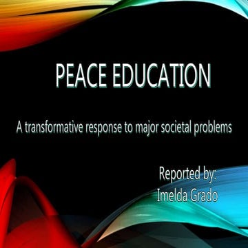 Peace Education