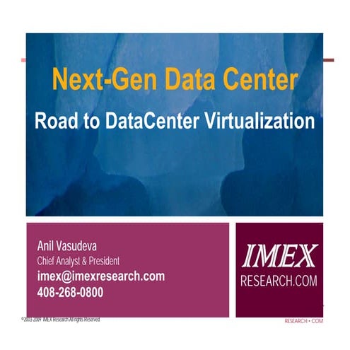 Imex Research Virtualization Executive Summary On Slideshare